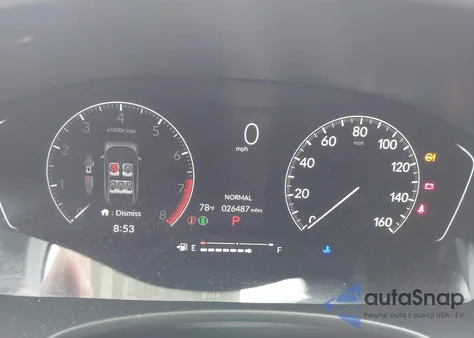 2024 Honda Civic Sport z USA, uszkodzony, nr VIN 2HGFE2F51RH540011